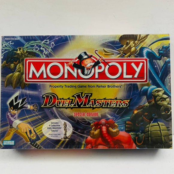 Vintage Monopoly Duel Masters Special Edition Property Trading Game‎ New Sealed